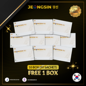 Jeongsin Suplemen Vitalitas Pria 10 Box