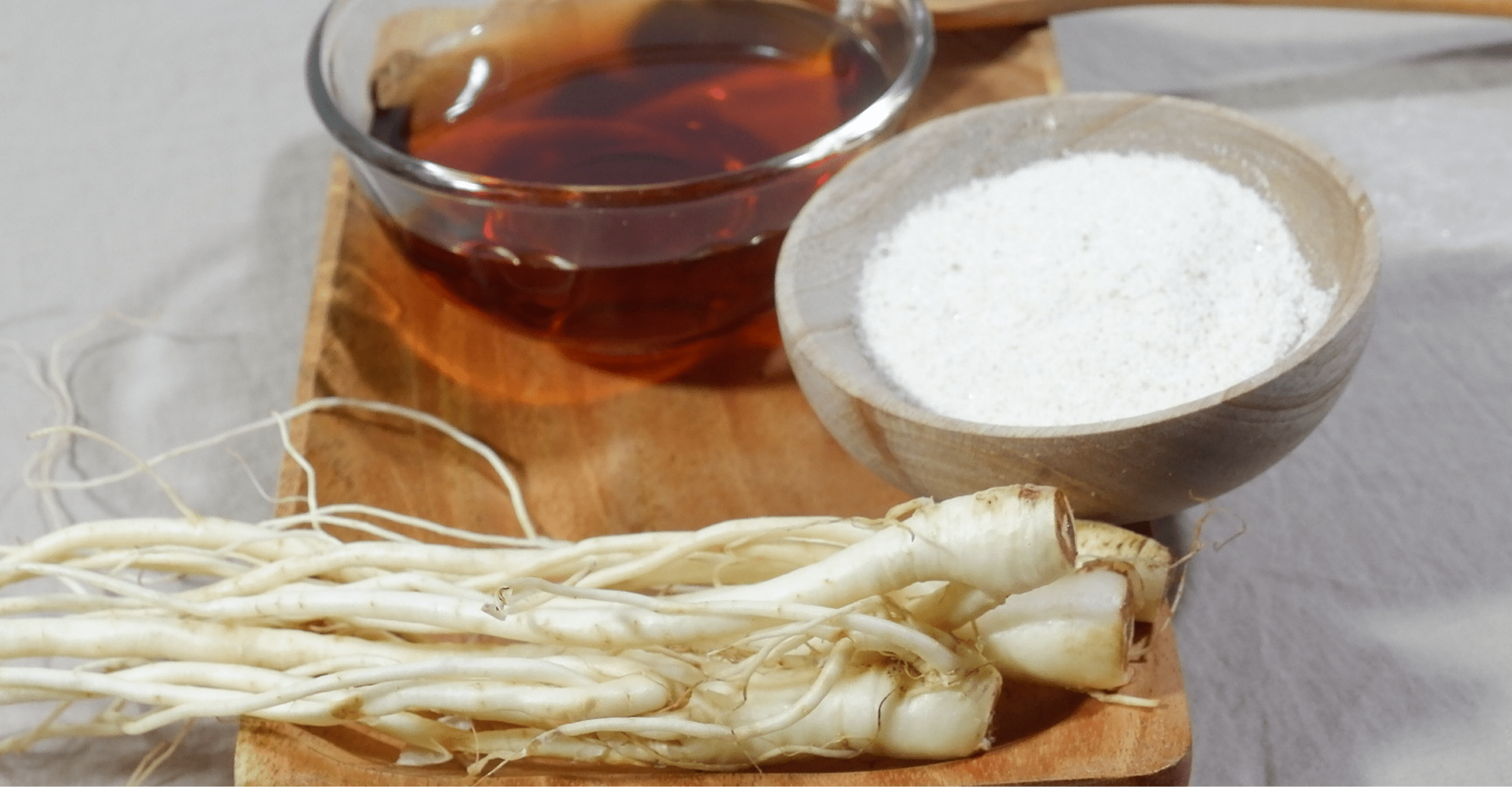 Produk Jeongsin – tampilan kotak dan sachet suplemen vitalitas